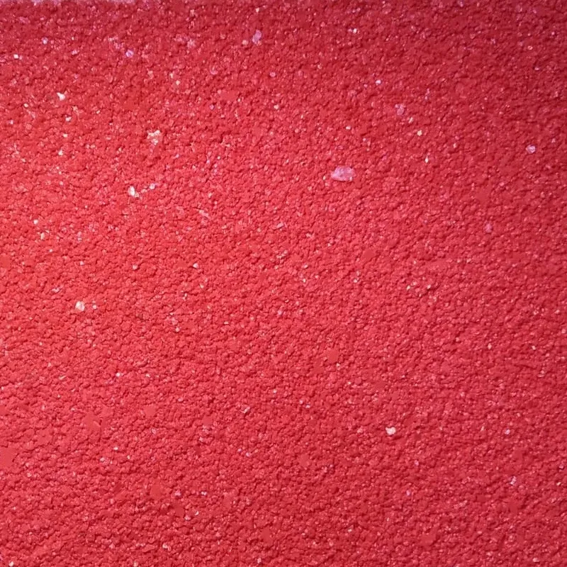 Cor Reflex Vermelho dos cristais de pedras naturais da Realizze